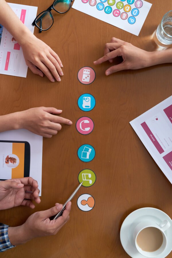 Choosing icons for app Lupa Digital